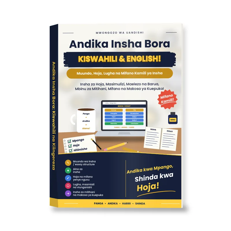 Andika Insha Bora: Kiswahili na Kiingereza