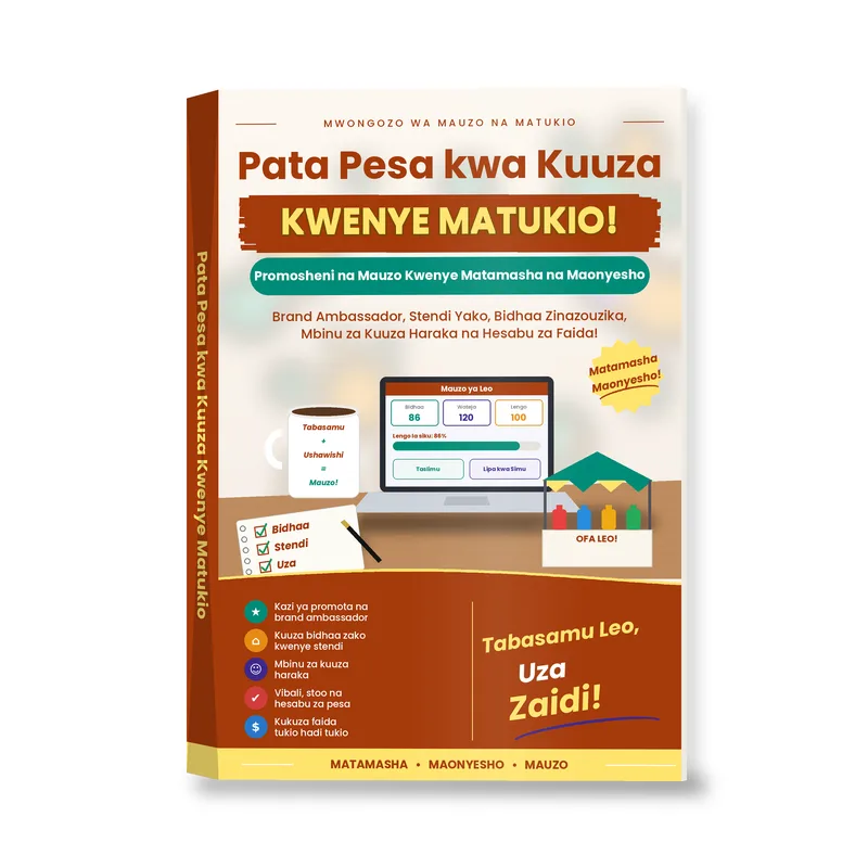 Pata Pesa kwa Kuuza Kwenye Matukio