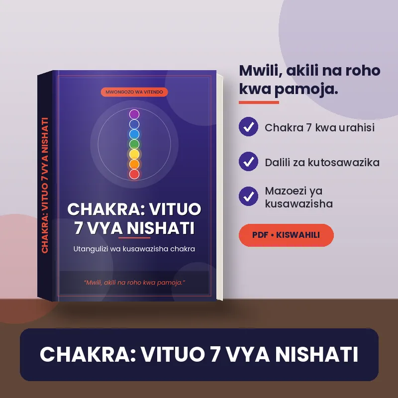 Vituo 7 vya Nishati (Chakra balancing intro)