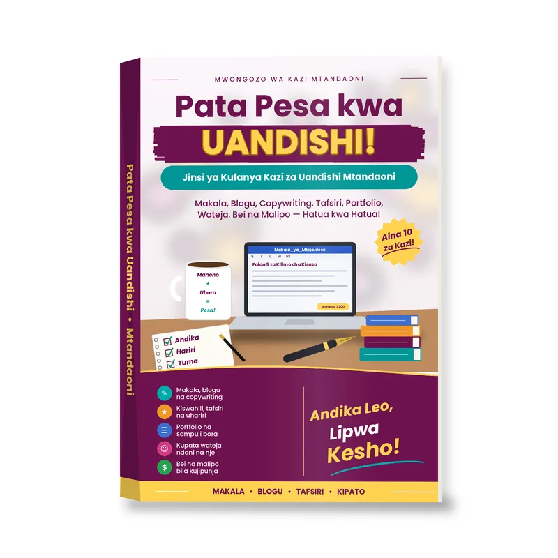 Pata Pesa kwa Uandishi Mtandaoni