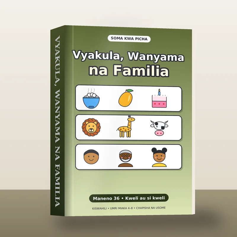 Vyakula, Wanyama na Familia