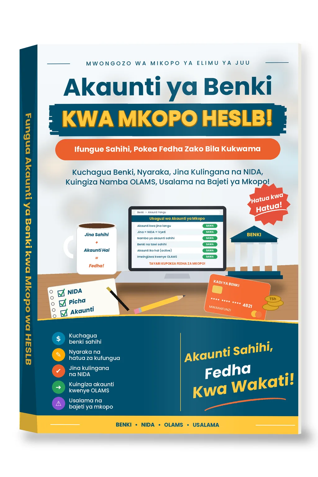 Jinsi Ya Fungua Akaunti ya Benki kwa  Ajili  Ya Mkopo wa HESLB