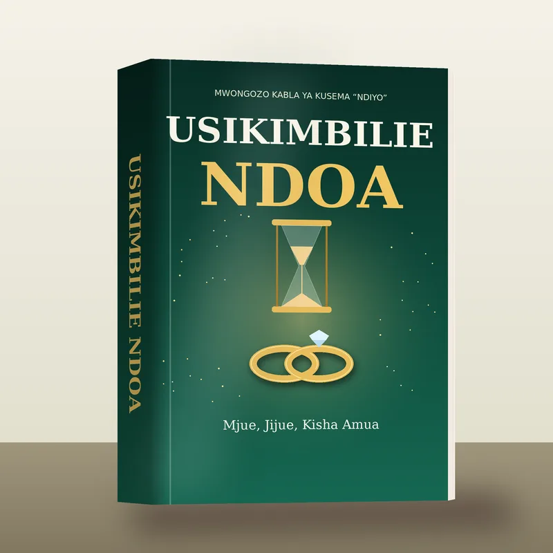 Usikimbilie Ndoa.