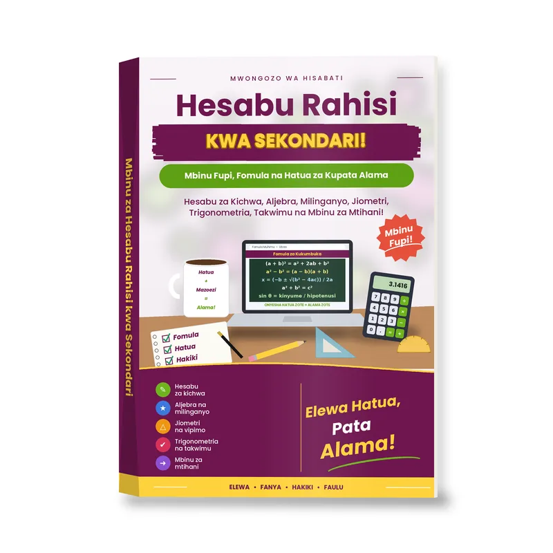 Mbinu za Hesabu Rahisi kwa Sekondar