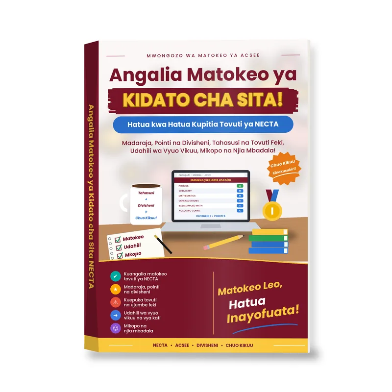 Angalia Matokeo ya Kidato cha Sita NECTA