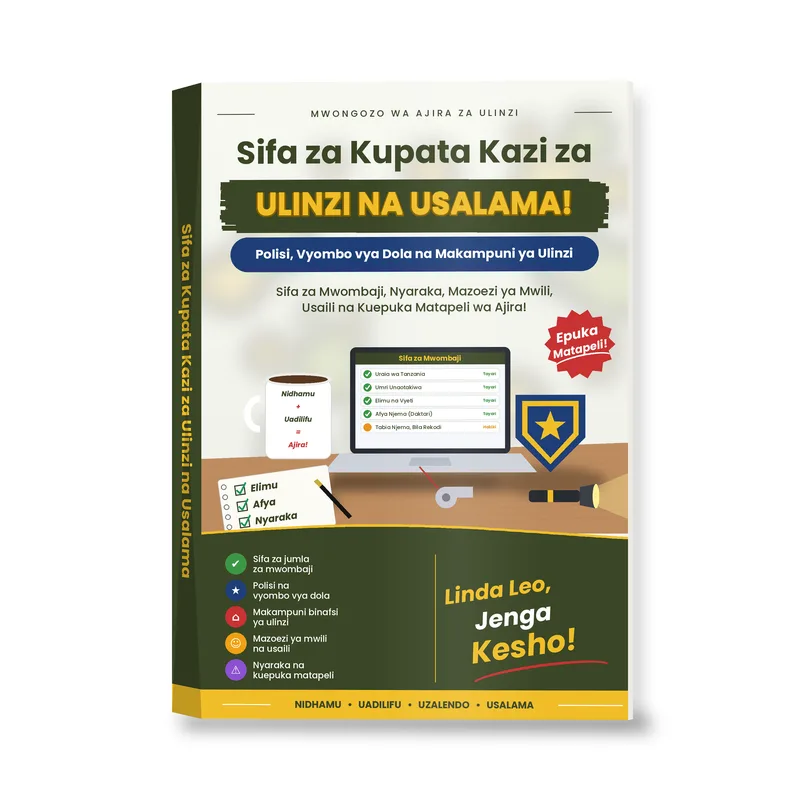 Sifa za Kupata Kazi za Ulinzi na Usalama
