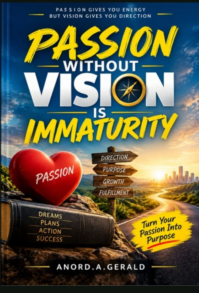 Passion without vision is immaturity
