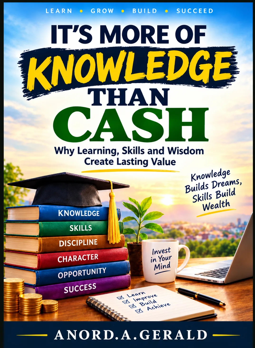 It's more of knowledge than cash